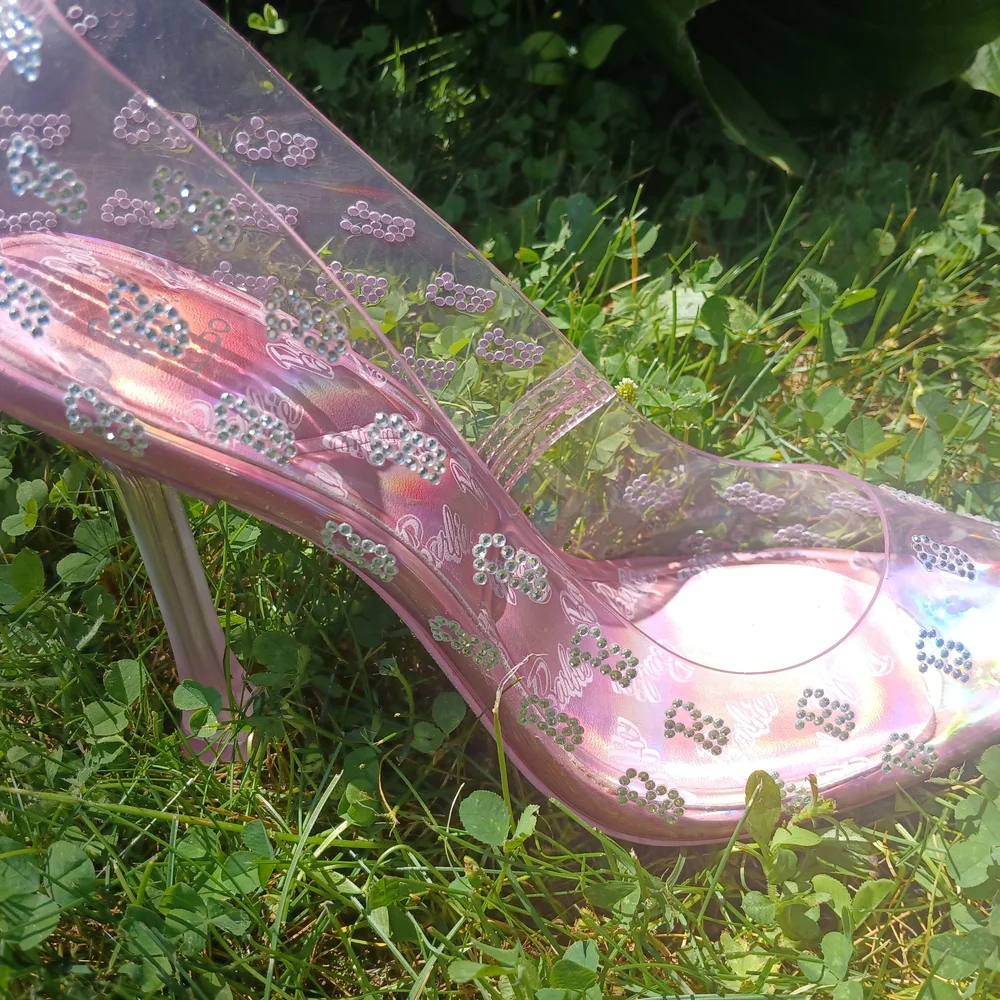 Aldo×Barbie Rhinestone High Heels - Picture 3 of 6